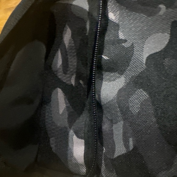 Nike Insulated Lunch Bag 6L 11x8x5 Nike Logo Grey Camo With ID Card Insert NWT - Picture 7 of 8